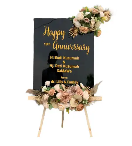 Papan Bunga Akrilik Terminal Kalideres