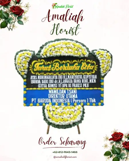 Papan Bunga Duka Terminal Kalideres